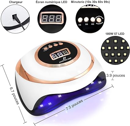 Lampe de Séchage des Ongles Professionnelle - Sohéa Beauté